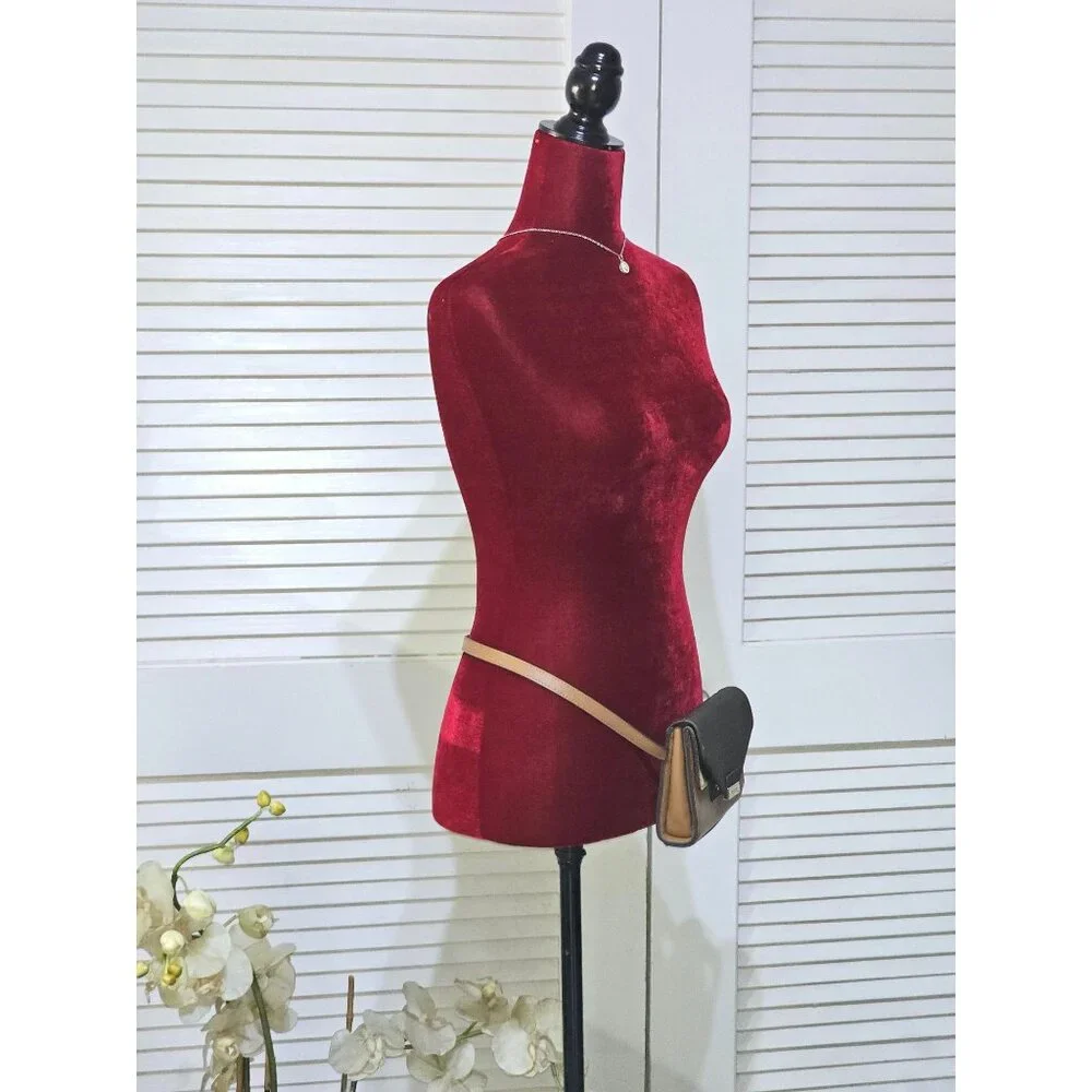 Michael Kors Women's Leather Signature Logo & Python-Embossed Fanny Pack 3041 - Picture 7 of 13